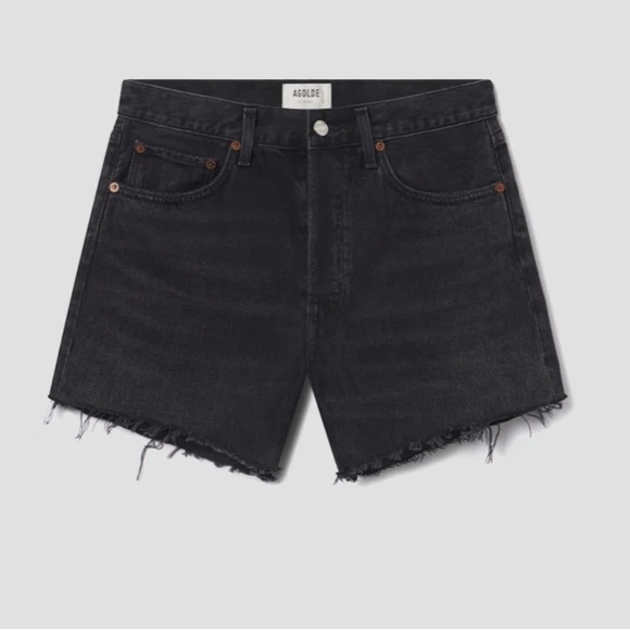 Parker Pants - AGOLDE Parker Long Short in Black NWT Sz 25